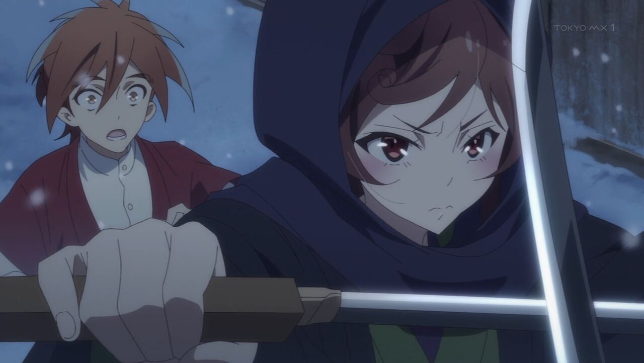 Zombie Land Saga Revenge Yugiri peleando