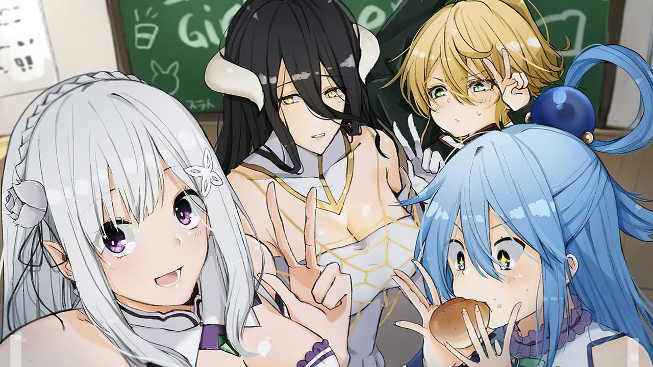 Isekai Quartet kadokawa waifu