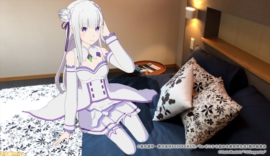 Re Zero x Konosuba - Emilia y Megumin estrenan modelos 3D