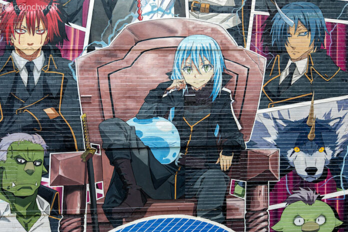 Tensei Shitara Slime Datta Ken mural