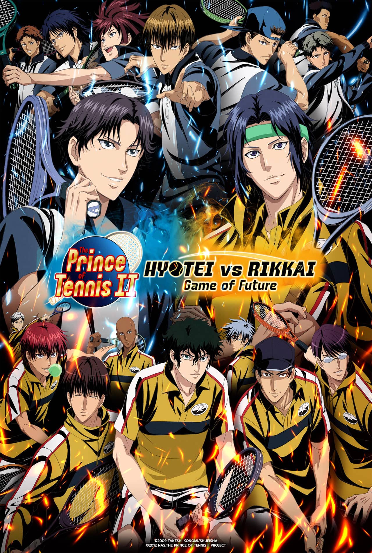 The Prince of Tennis II Hyotei vs Rikkai Game of Future
