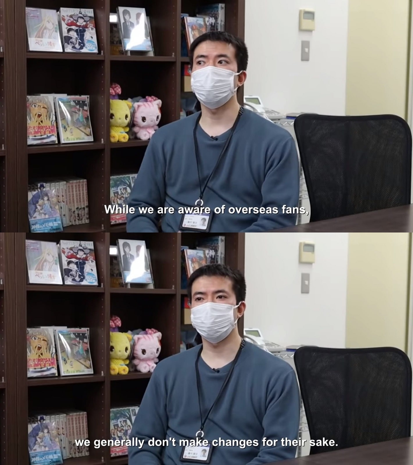 Productor de anime afirma que las opiniones del extranjero no importan 