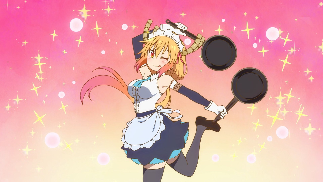 Kobayashi-San Tohru cocinera