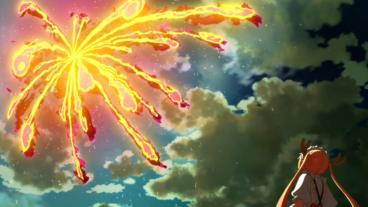 Kobayashi-San Pelea Tohru vs Ilulu