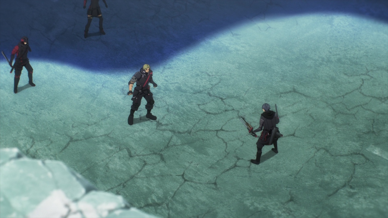 Scarlet nexus - genma se enfrenta a seto