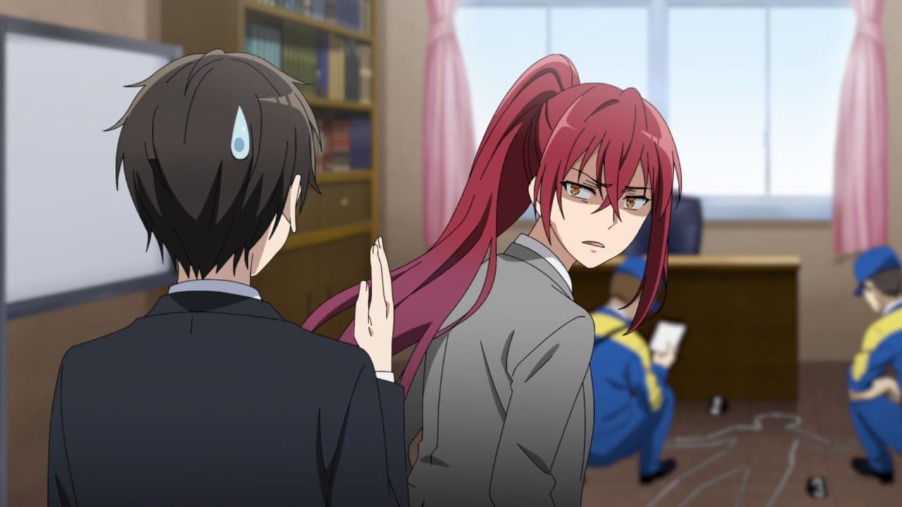 Tantei wa mou shindeiru - Kimihiko declarando ante la policía