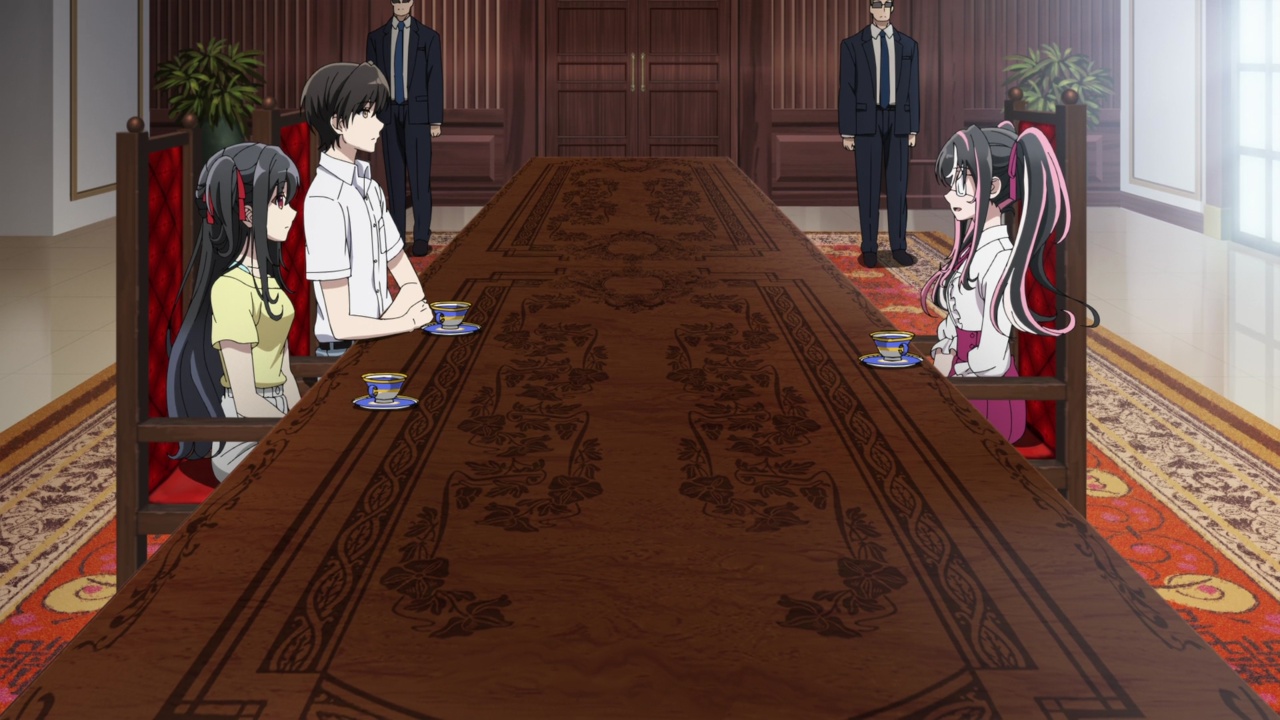 tantei wa mou shindeiru - nagisa y kimihiko se reunen en casa de yui