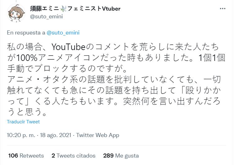 Afirman que las personas con foto de perfil de anime son tóxicas y nocivas