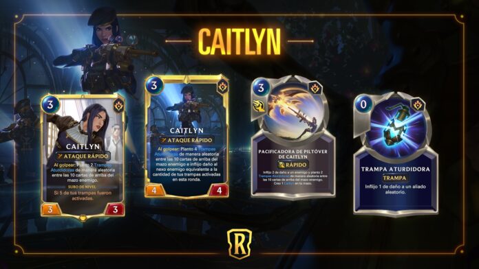 Legends of Runeterra Caitlyn habilidades 2