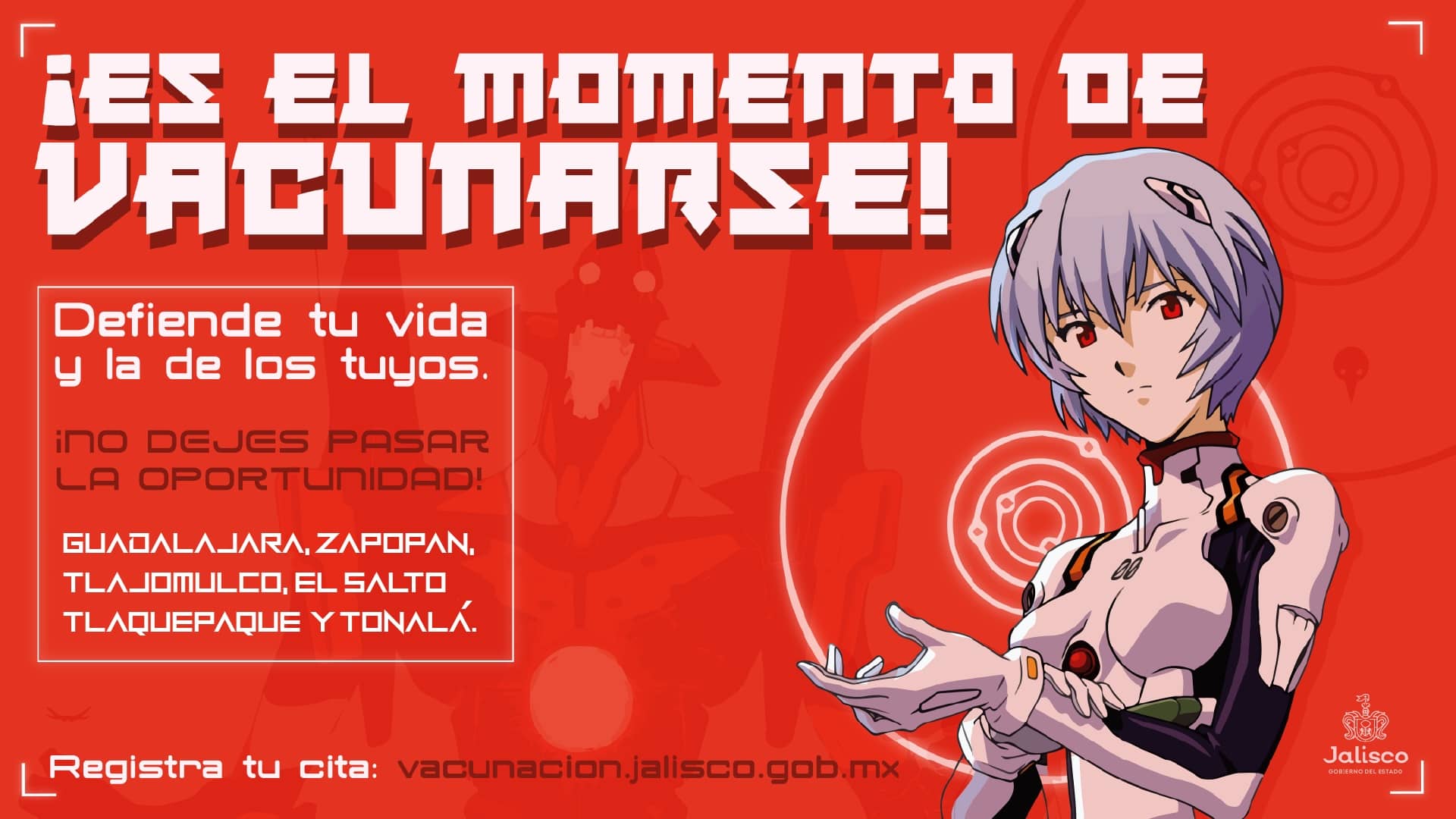 Gobierno de México utiliza waifus para invitar a los jóvenes a vacunarse (1)