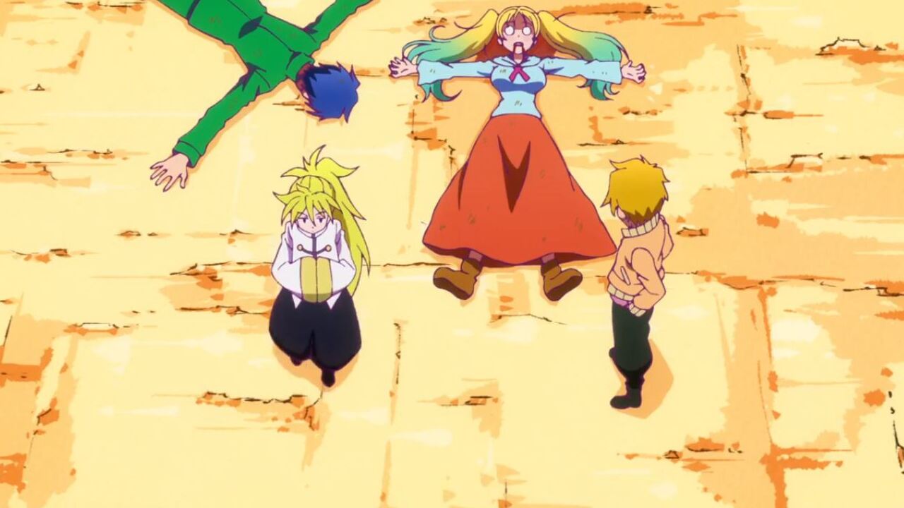 Heion Sedai no Idaten-tachi Rin, Hayato, Ysley y Paula