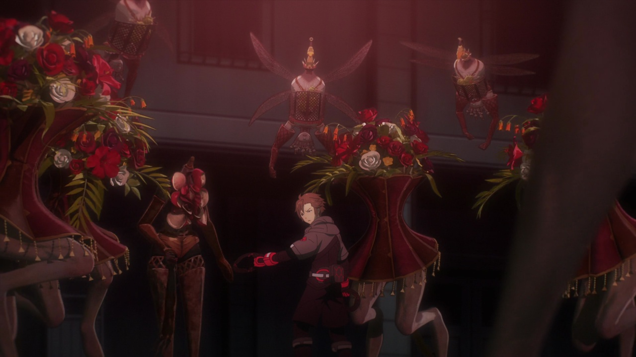 scarlet nexus - nagi se sacrifica por yuito