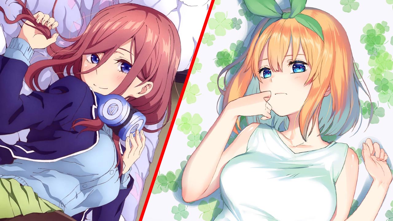 Go Toubun no Hanayome: Estas son las quintillizas más cercanas a Fuutarou