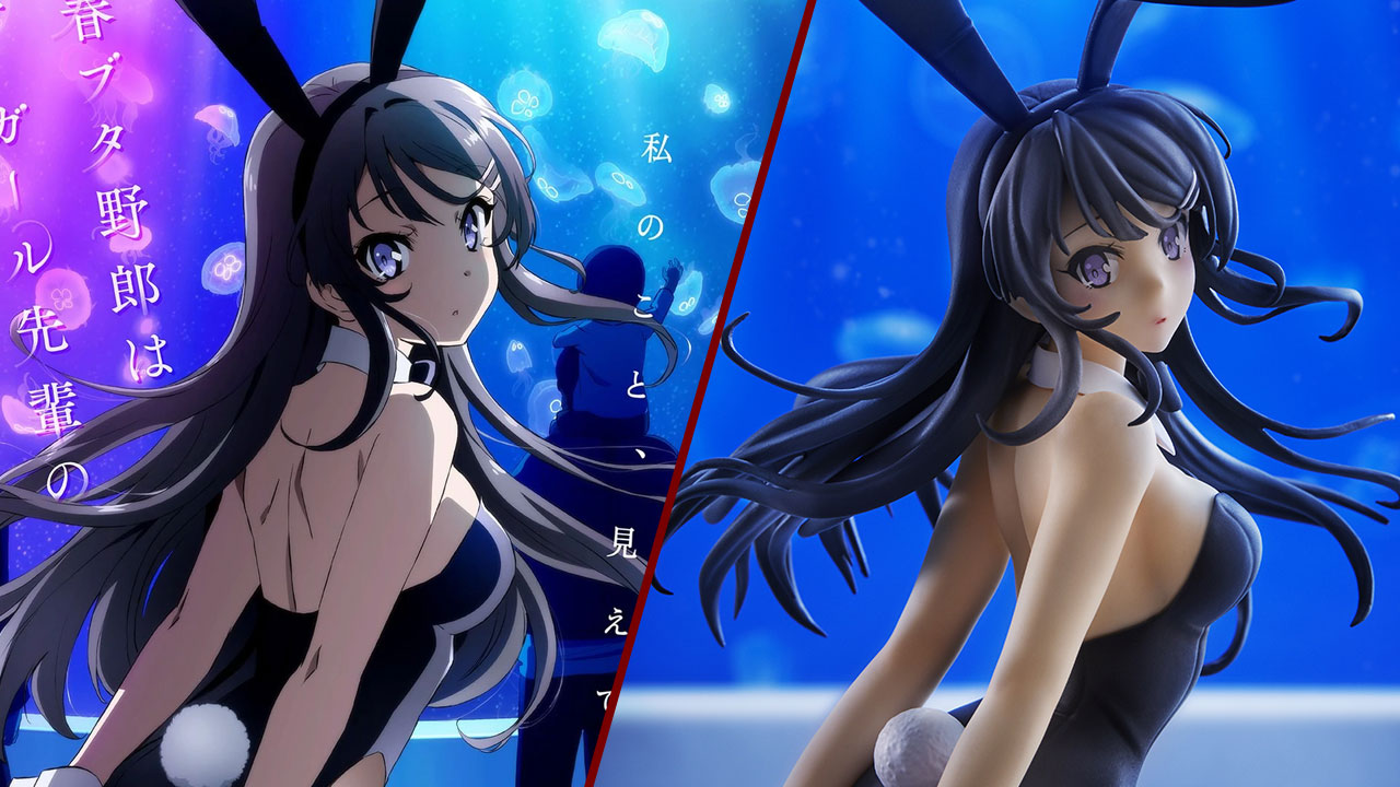 Seishun Buta Yarou Mai Sakurajima Conejita Figura ANMO SUGOI