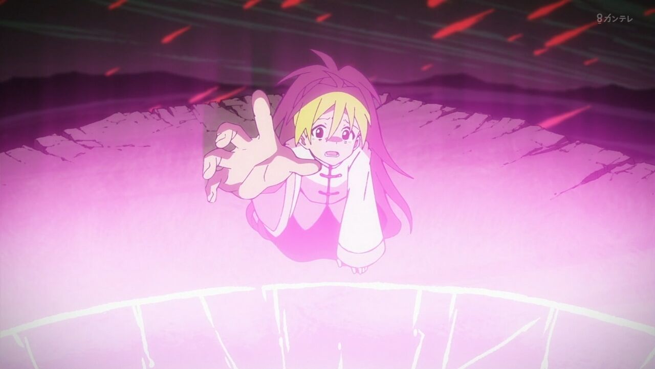 Heion Sedai no Idaten-tachi Rin llorando