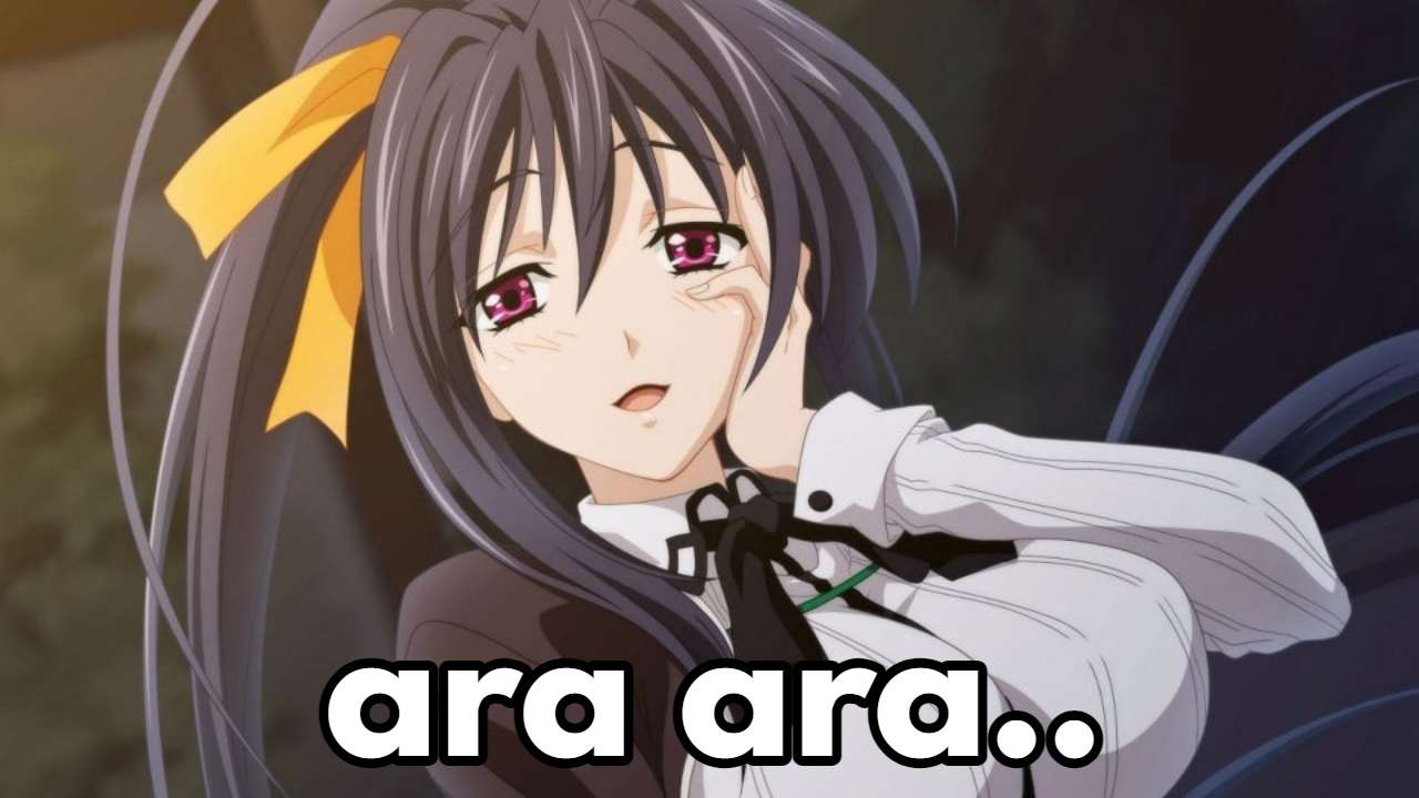 ara ara waifu anime