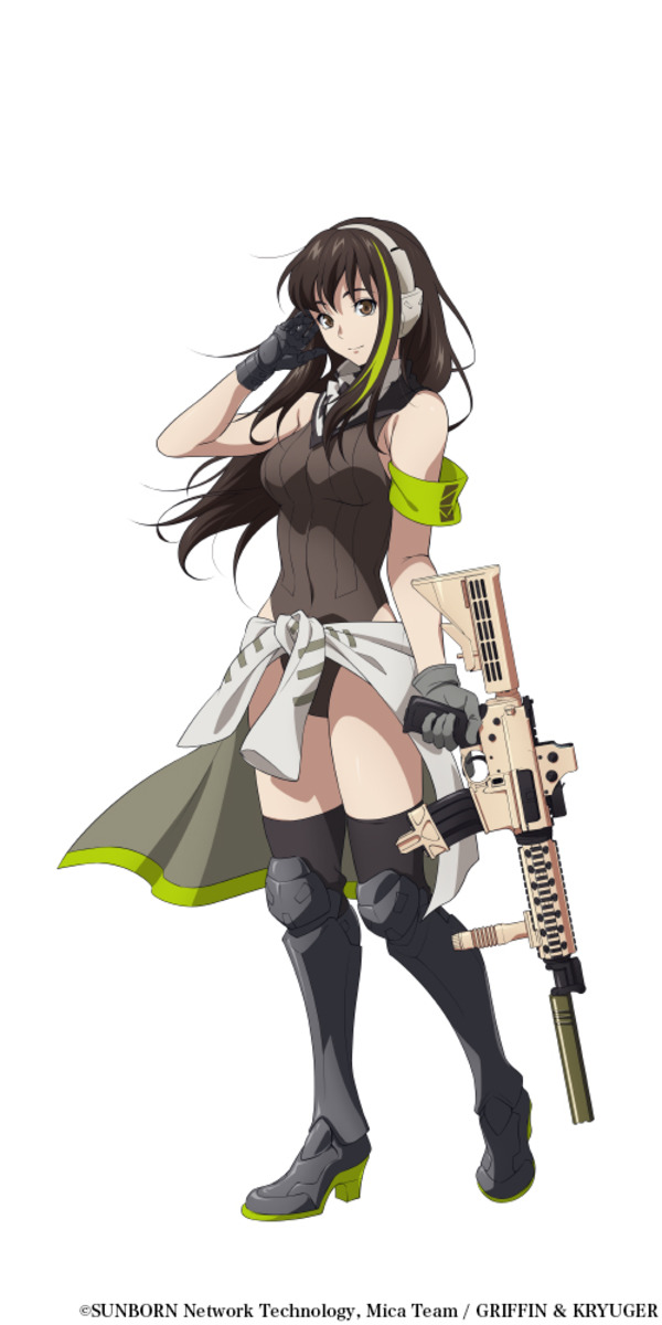 Haruka Tomatsu como M4A1 - Girls' Frontline