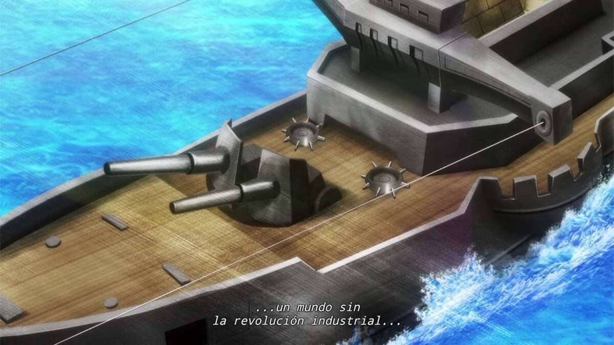 genjitsu Shugi Cap 8 buque de gerra
