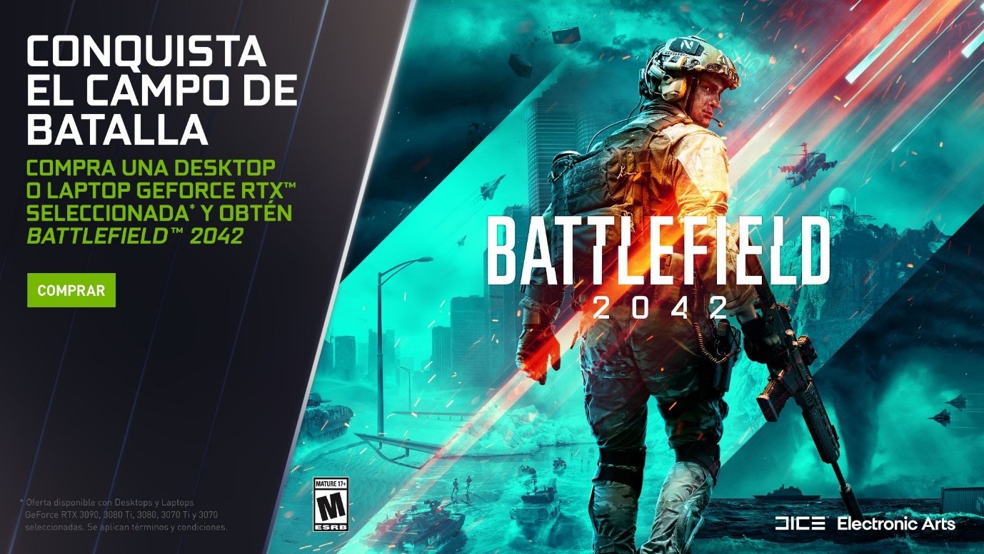 battlefield 2042 NVIDIA promo