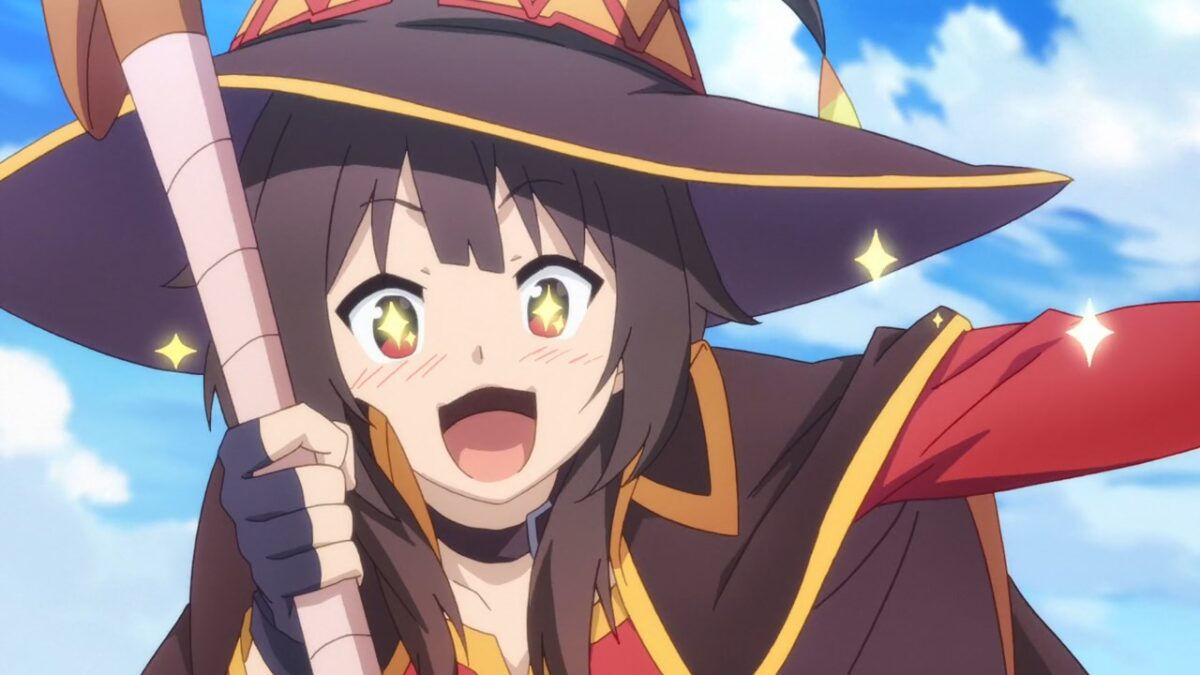 konosuba megumin smile