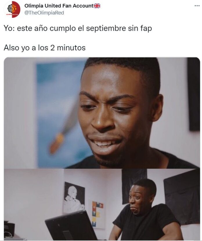 Así celebra internet el comienzo del septiembre sin fap Así celebra internet el comienzo del septiembre sin fap