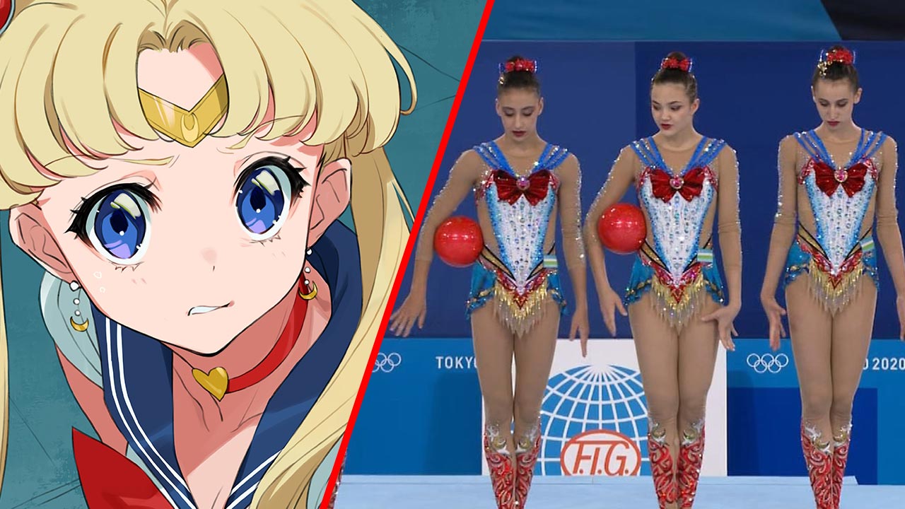 Un equipo de Gimnansia rítmica enamora a Japón con un homenaje a Sailor Moon 2