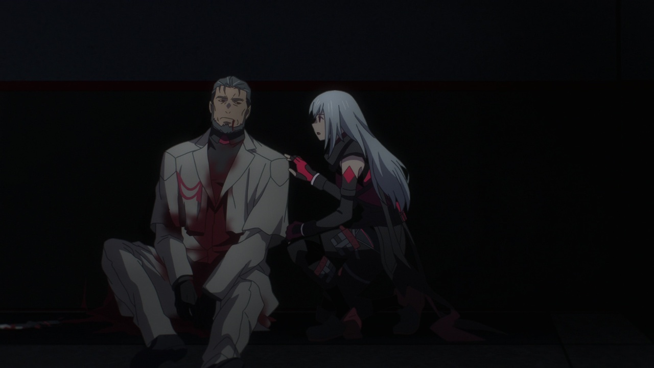 scarlet nexus - kasane encuentra al padre de yuito