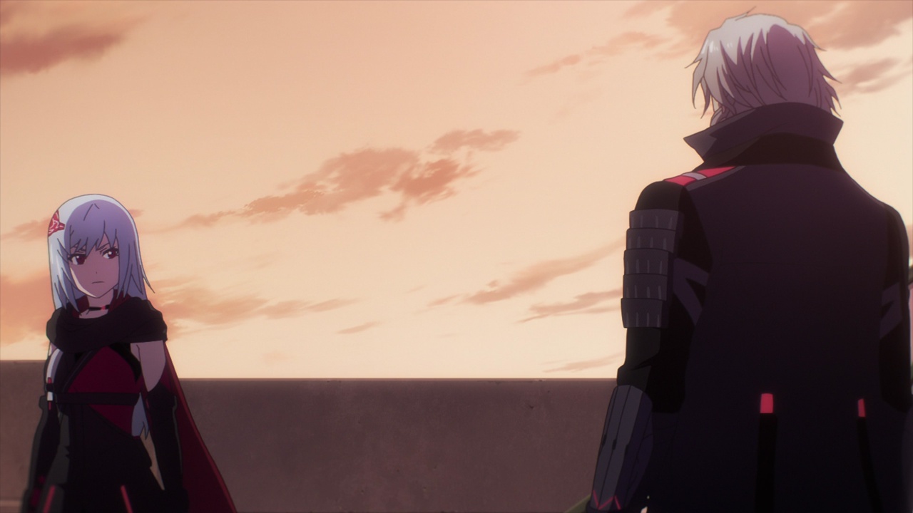 scarlet nexus - kasane conversa con karen sobre naomi