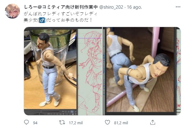 twitter-freddy-mercury-mangaka-1