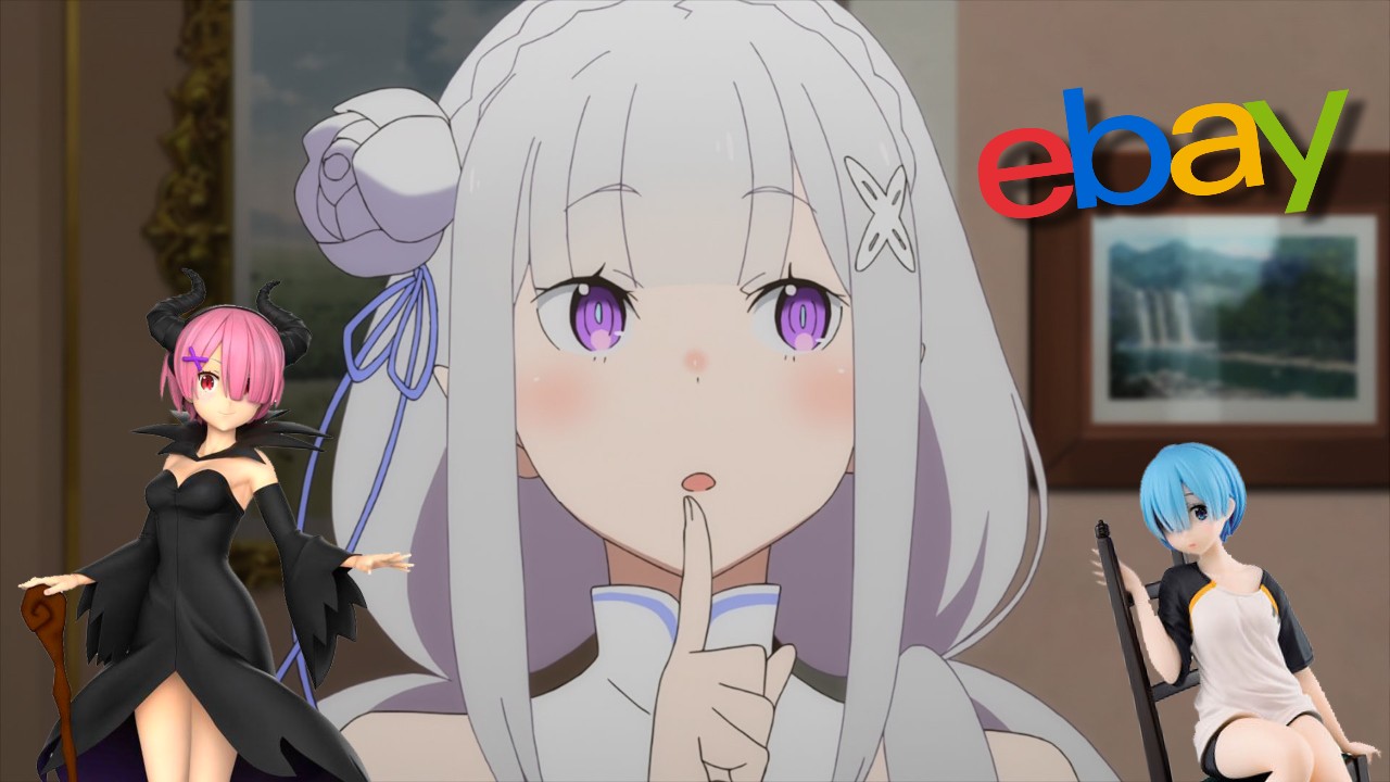 Figuras de anime eBay portada Emilia