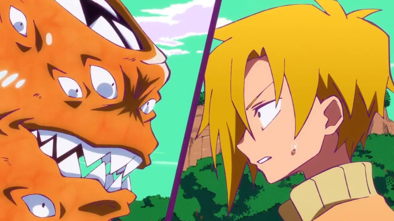 Heion Sedai no Idaten-tachi Cory vs Hayato entrenando