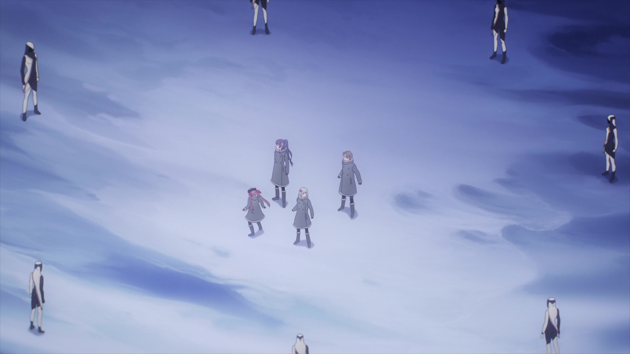 Scarlet Nexus - el equipo de Kasane es recibido en Togetsu