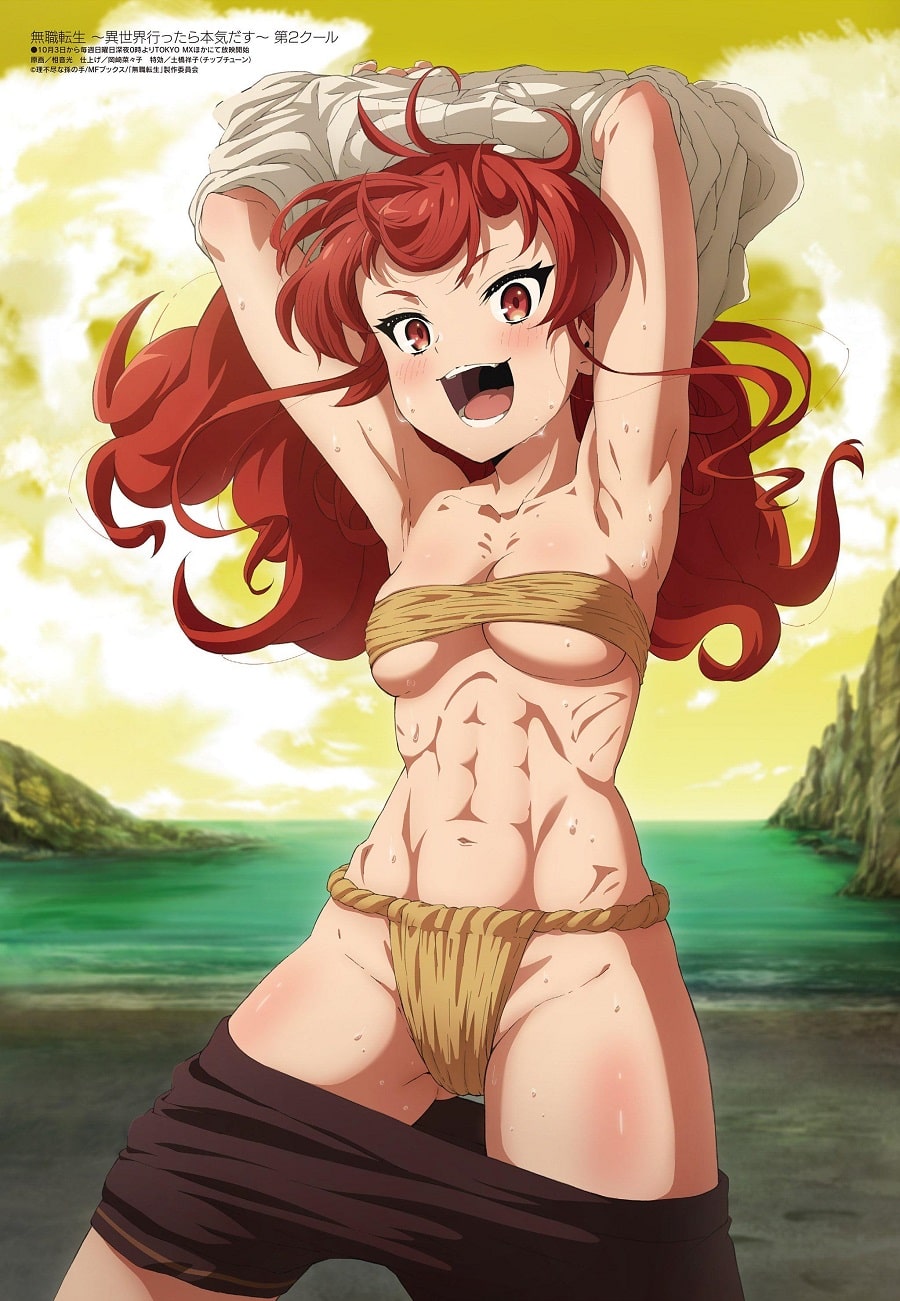 Mushoku Tensei Una ilustración de Eris musculosa se hace viral