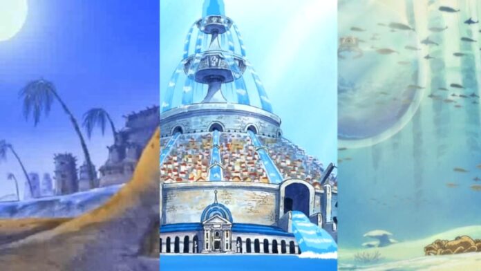 Oda One Piece escenarios