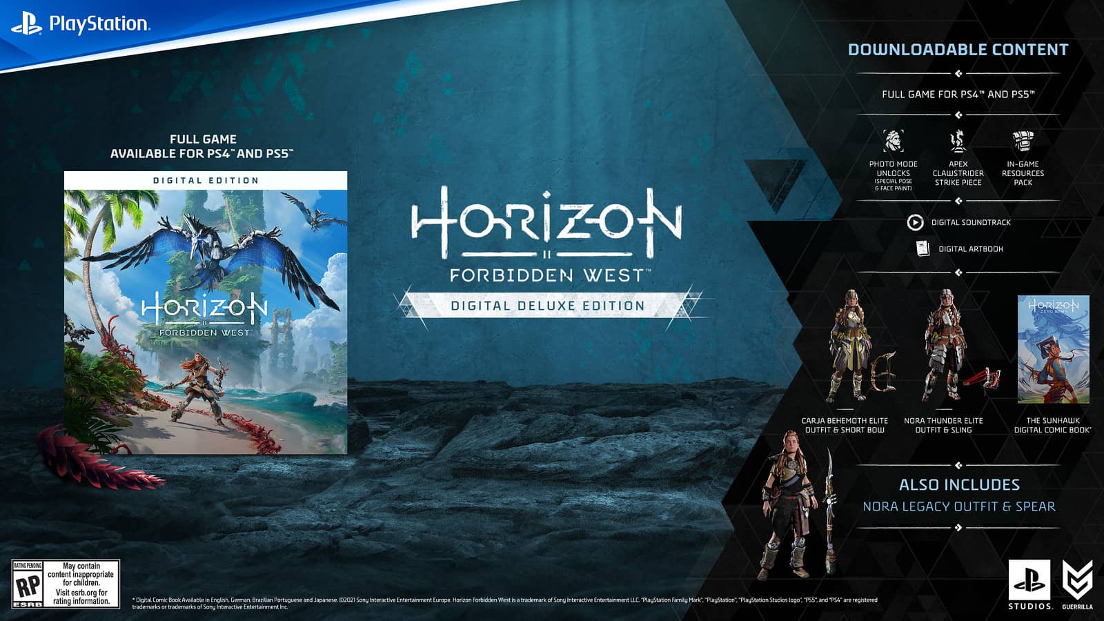 Horizon Forbidden West: Se anuncian las ediciones limitadas y el tráiler de precompra