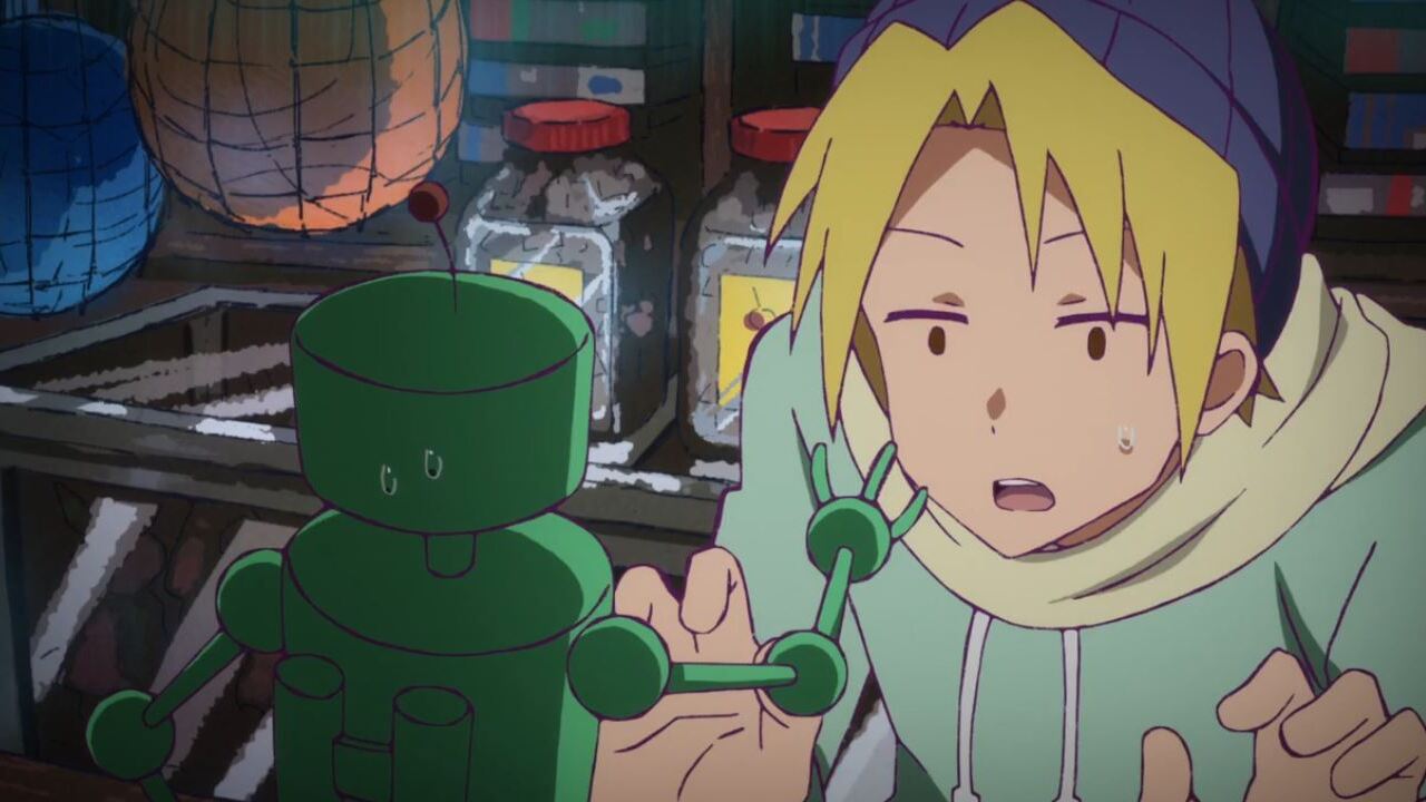 Heion Sedai no Idaten-tachi Crisi y Obami robot