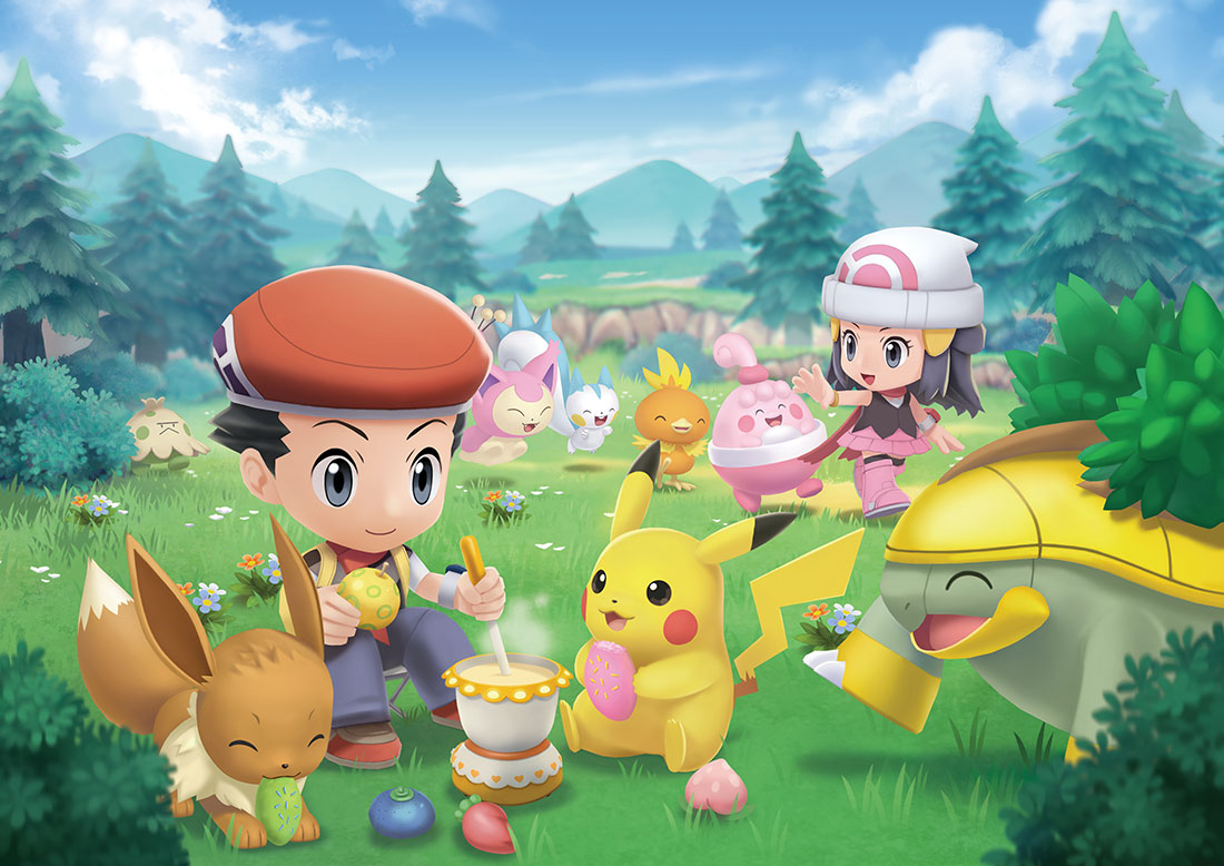 Novedades sobre Pokémon Brilliant Diamond, Shining Pearl y Legend: Arceus