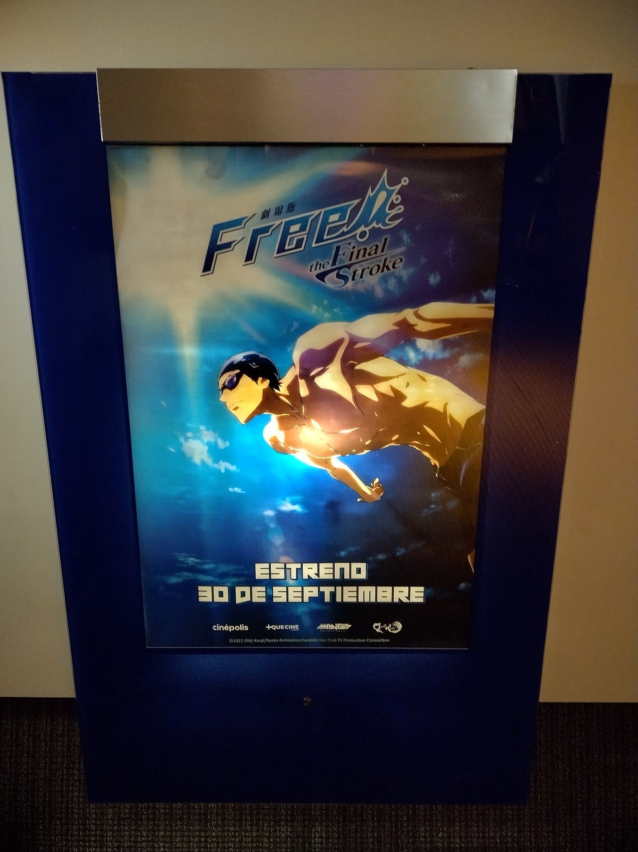 free the final stroke - poster cinepolis plaza carso