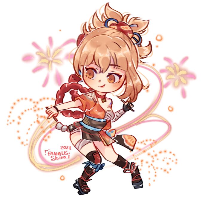 Descubre los increíbles dibujos chibi que ganaron el concurso de Genshin Impact