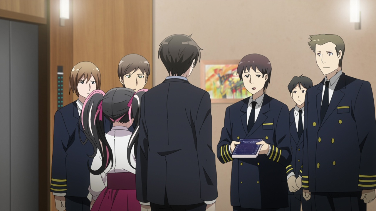 tantei wa mou shindeiru - kimihiko y yui buscan a nagisa en el barco