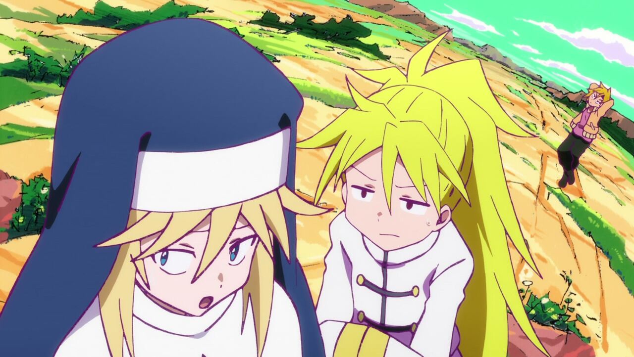 Heion Sedai no Idaten-tachi Gil, Rin y Hayato