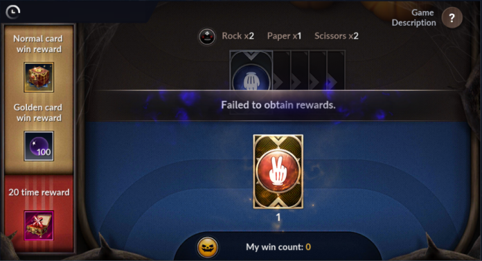 Black Desert Mobile | Black Spirit's Rock, Scissors, Paper