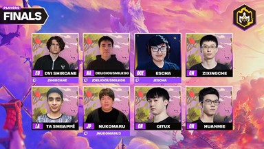 Finalistas del mundial de Teamfight Tactics