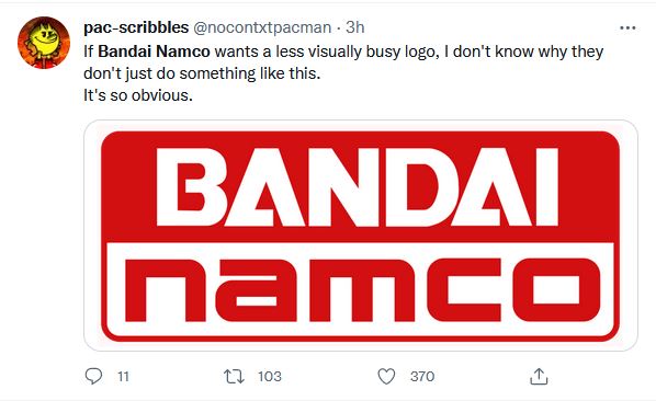 El nuevo logotipo de Bandai Namco es completamente odiado