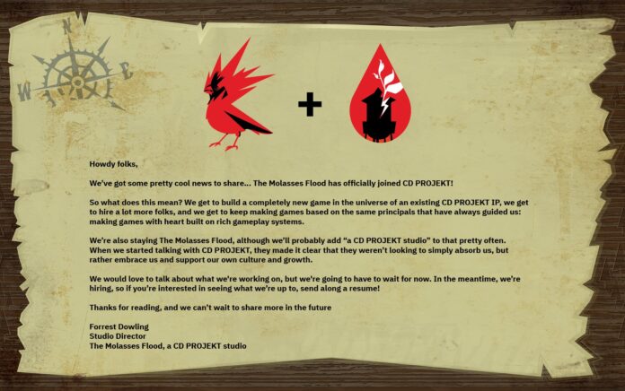 The Molasses Flood - fusion with CD Projekt