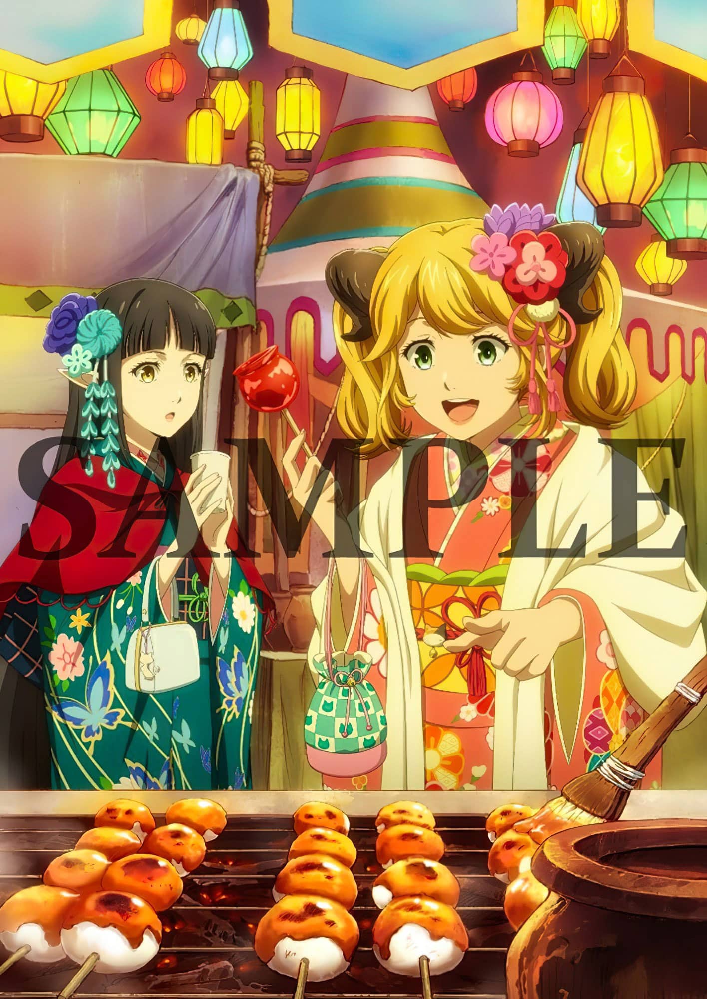 Isekai Shokudou 2 Blu-Ray ilus