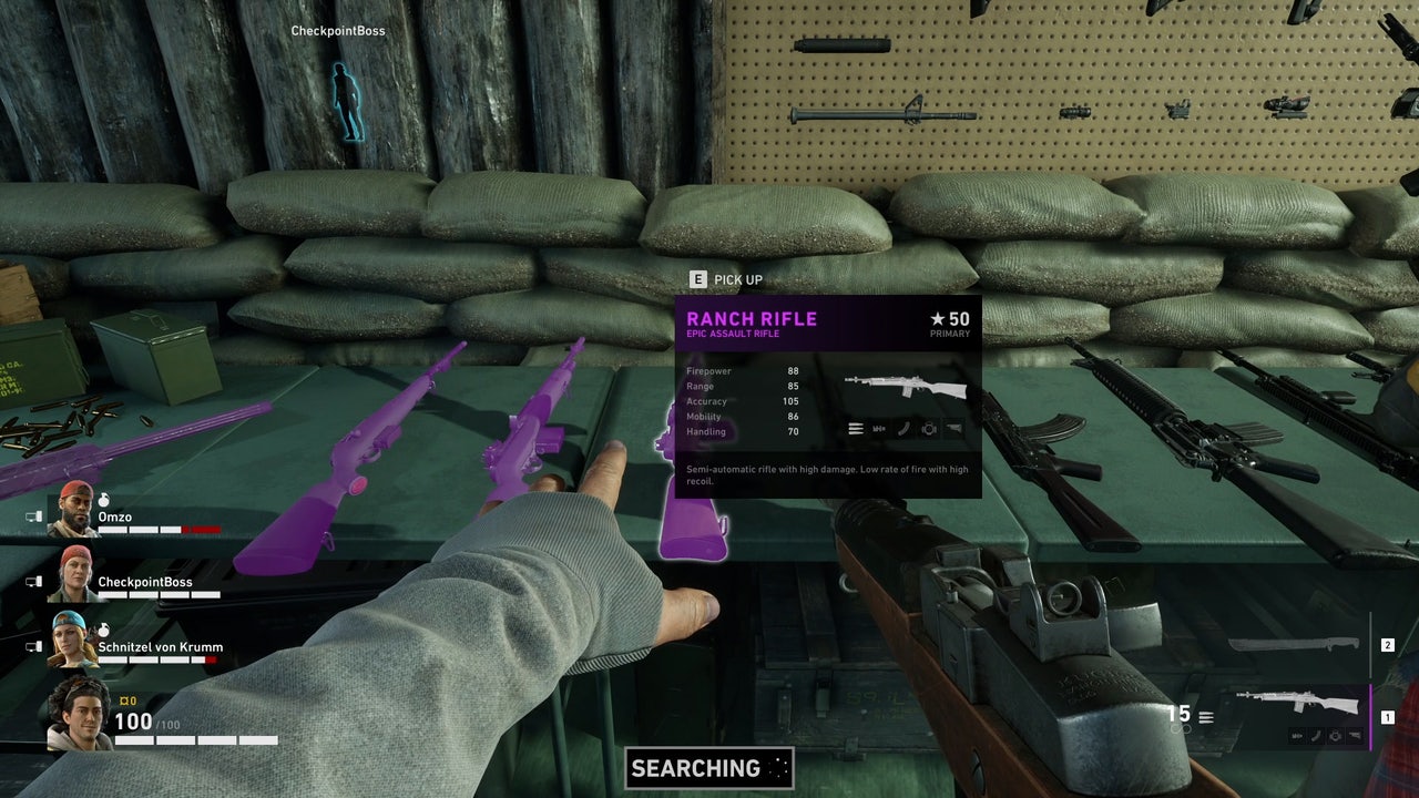 La gran variedad de armas en Back 4 Blood es tan amplia que a veces no sabrás que escoger.