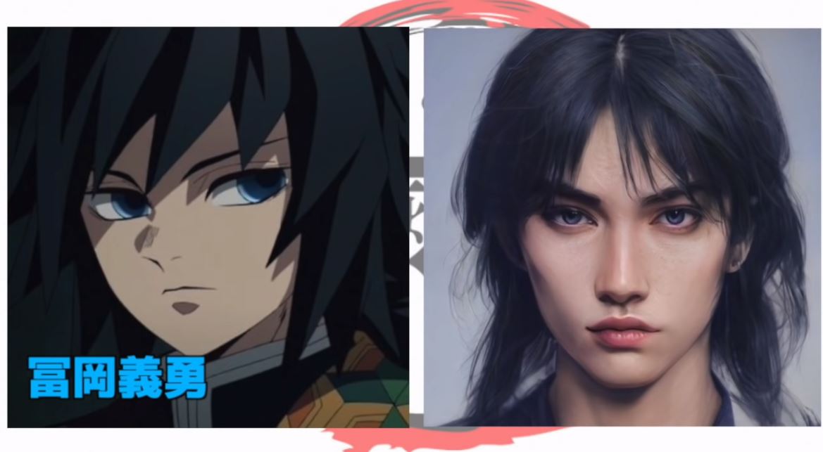 Kimetsu no yaiba personajes reales6