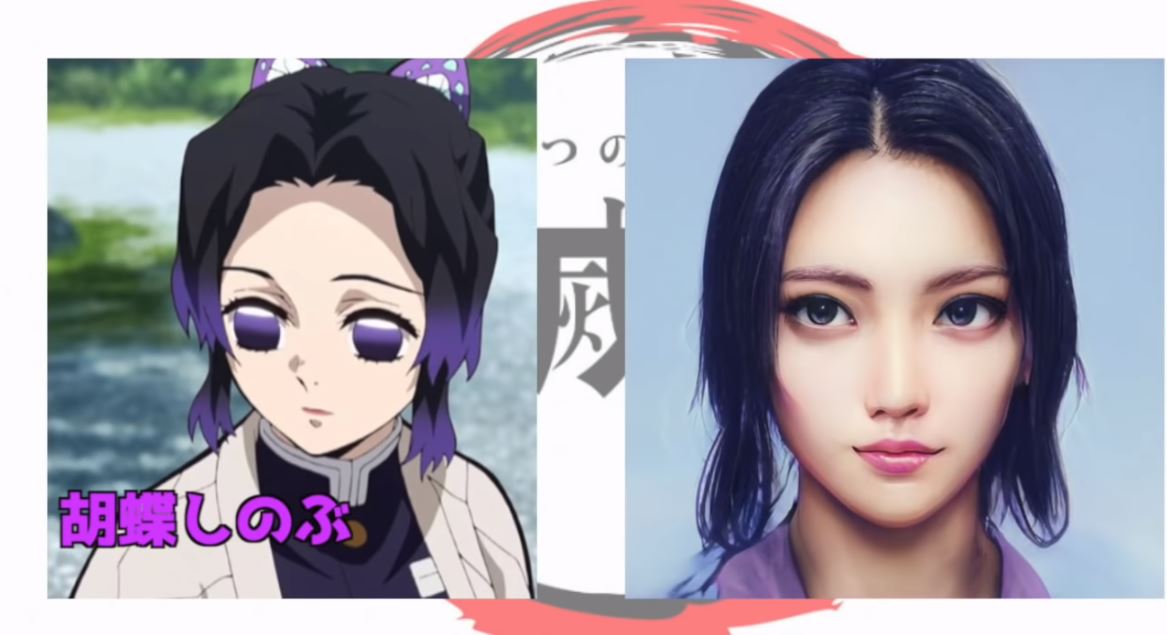 Kimetsu no yaiba personajes reales7
