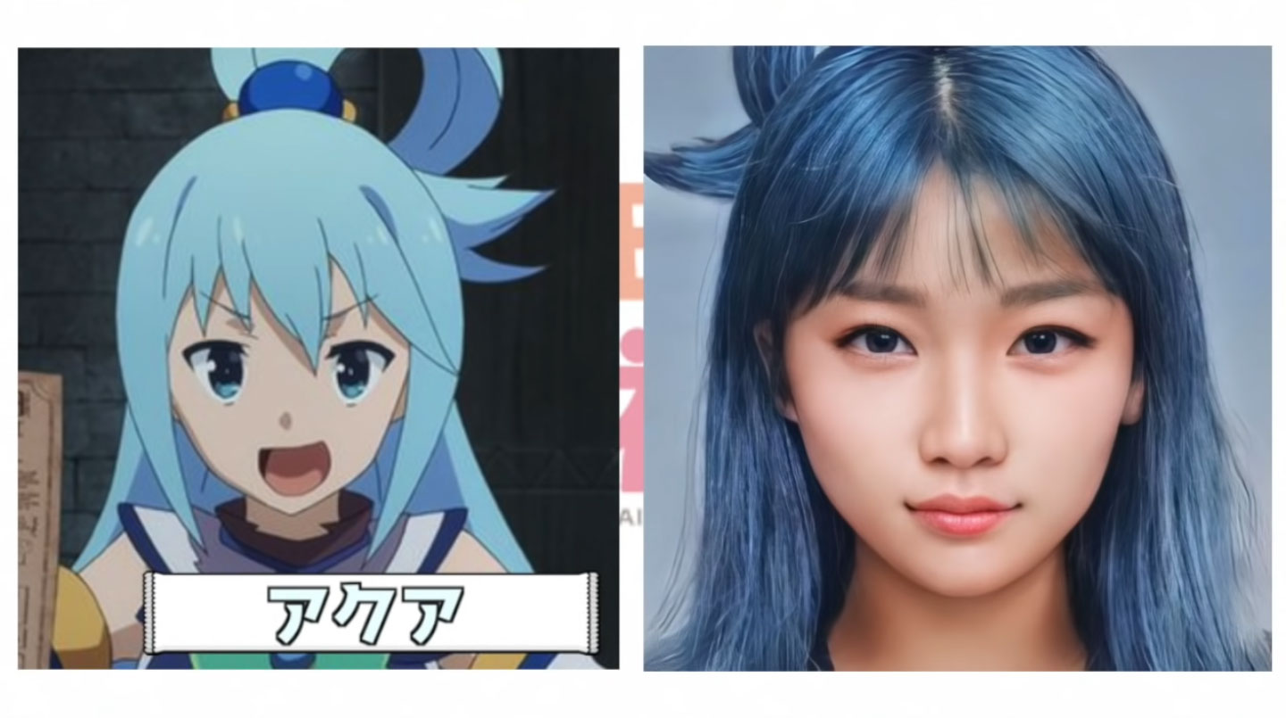 Konosuba modelo Artificial Aqua